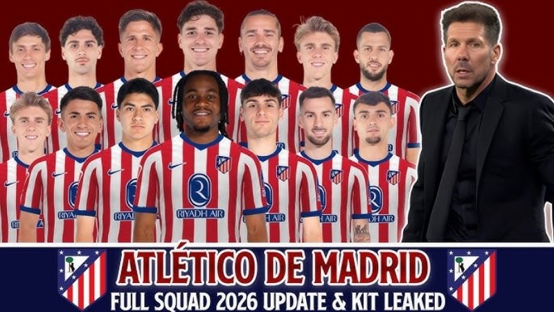 Atletico Madrid mất Pablo Barrios  và Johnny Cardoso 